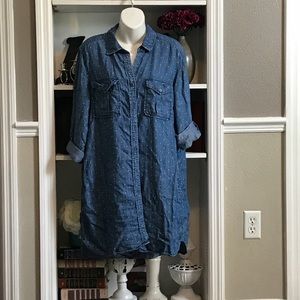 Jean Dress/ Long Tunic Shirt by Philosophy